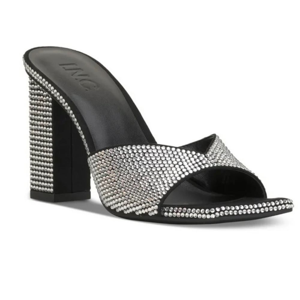 Silver Sandals I.N.C Belief Silver